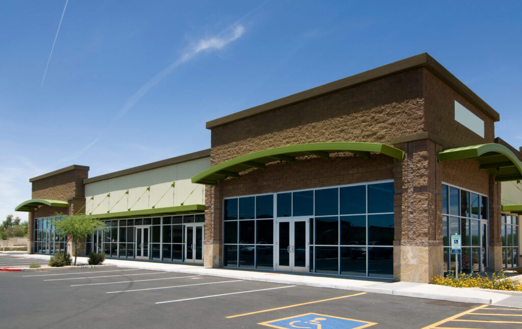 A small retail space bought with a 1031 exchange in Arizona.