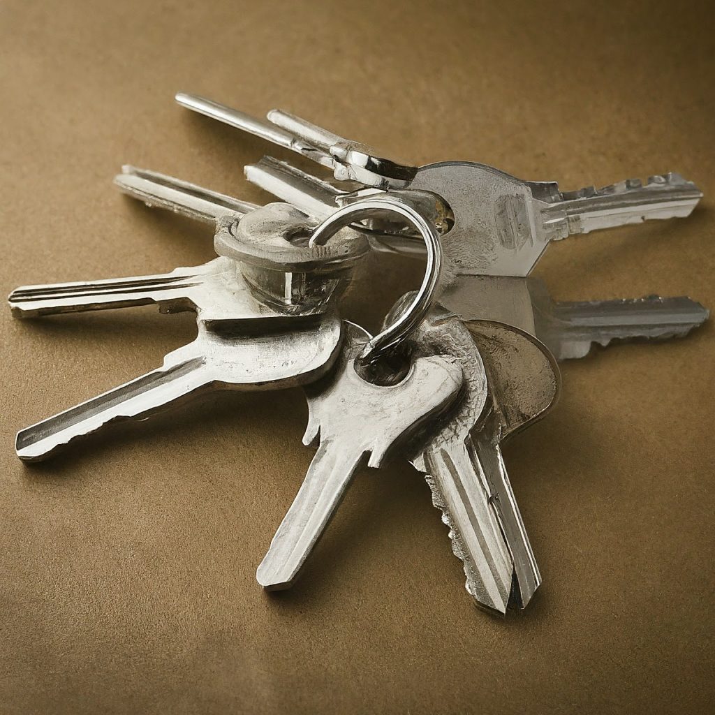 A set of keys to represent a rental property portfolio in Phoenix. 